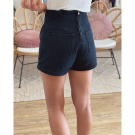 Short en jean Noir - Jude