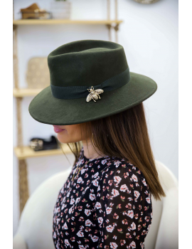 Chapeau kaki liseré ruban - Pops