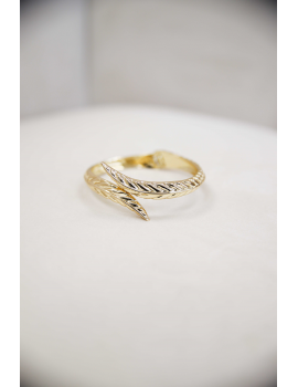 Jonc en acier doré - Fall