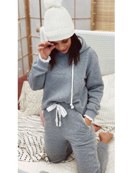 Jogging gris à dentelle - Dream