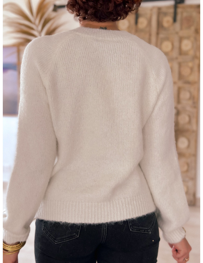 Big back nude sweater - Calia