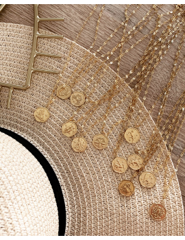 Collier acier "Astro"